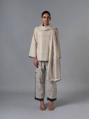 Norbu Natural Short Kurta