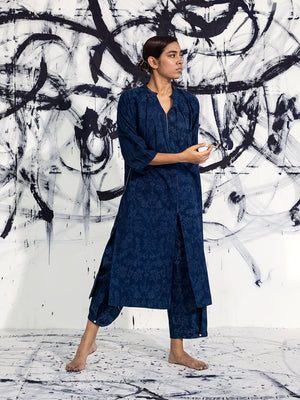 Kebaya Indigo Kurta