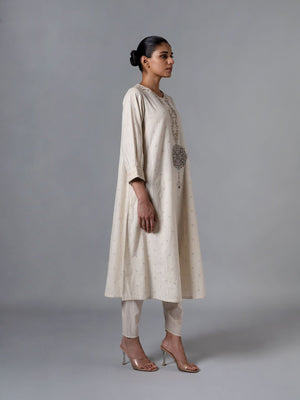 Poleng Natural Kurta