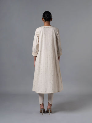 Poleng Natural Kurta