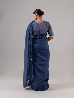 Francisa Indigo Saree