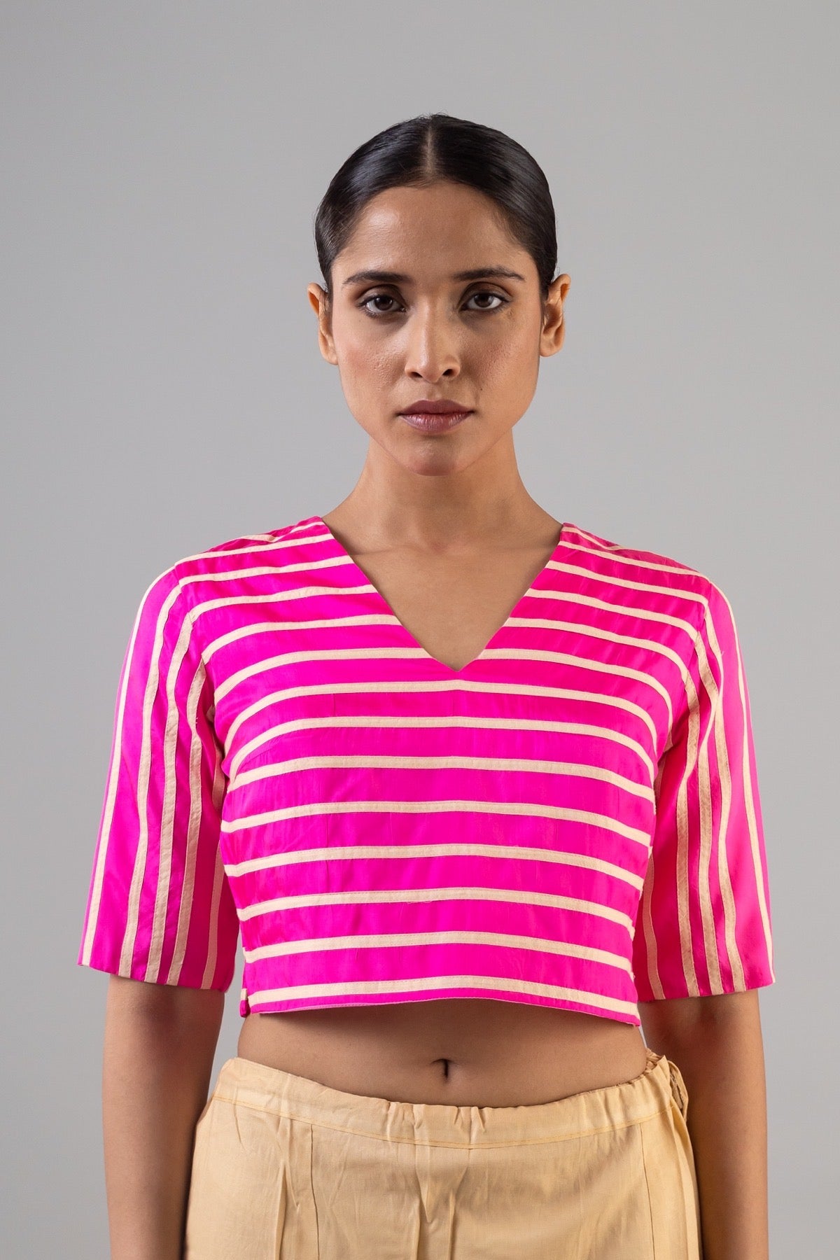 Angela Pink/Mud Blouse