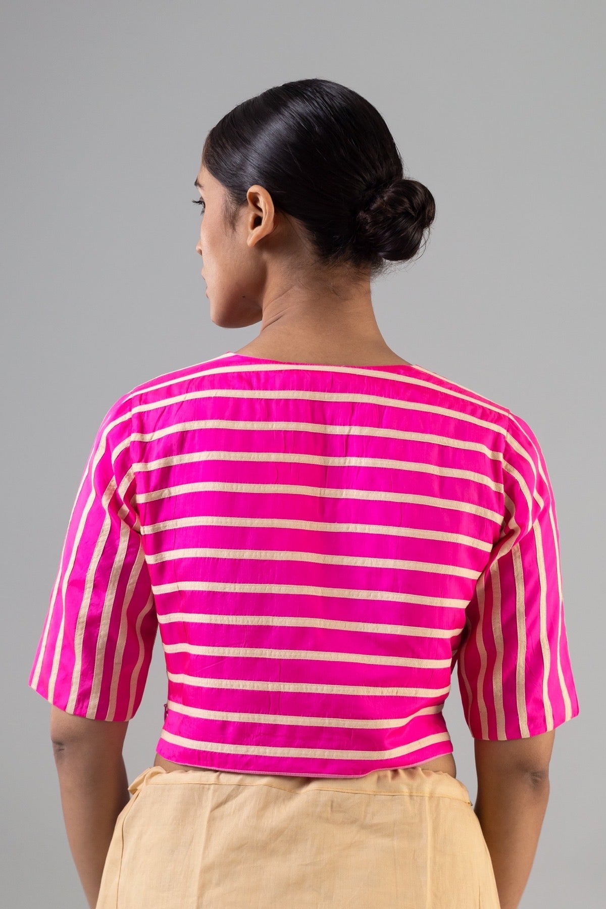 Angela Pink/Mud Blouse