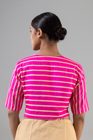 Angela Pink/Mud Blouse