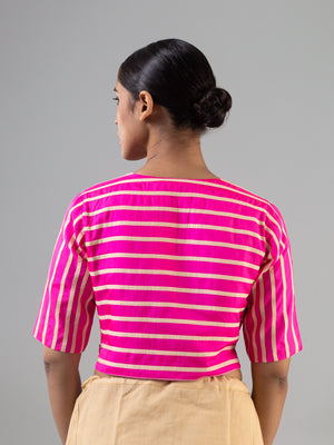 Angela Pink/Mud Blouse