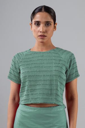 Sofia Light Green Blouse