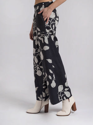 Vanmala Charcoal/Tea Trousers