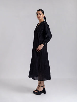 Clair Black Dress