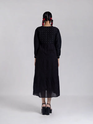 Clair Black Dress
