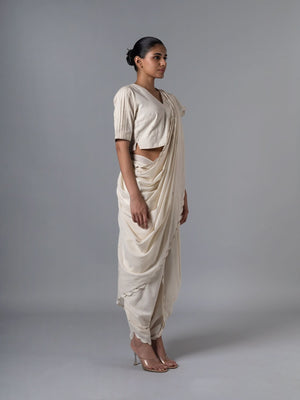 Phool Jali Natural  Saree