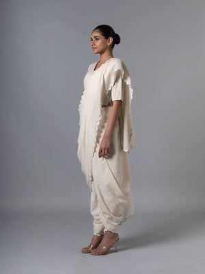 Phool Jali Natural  Saree