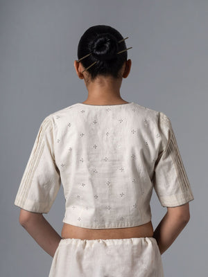 Chhipi Natural  Blouse