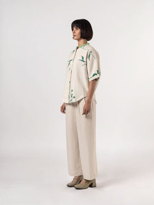 Marsella Natural Green Shirt