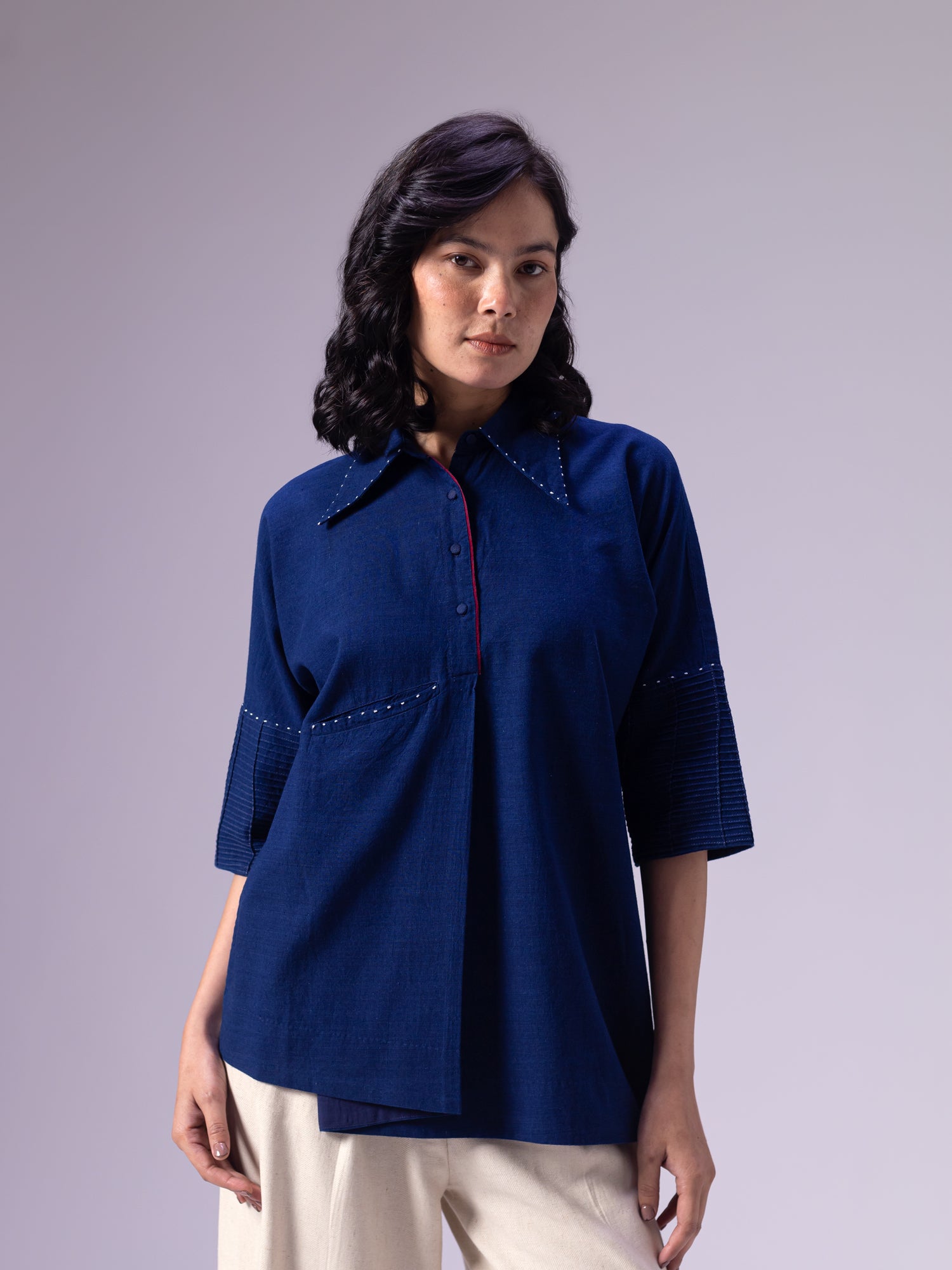 Kheda Indigo Shirt