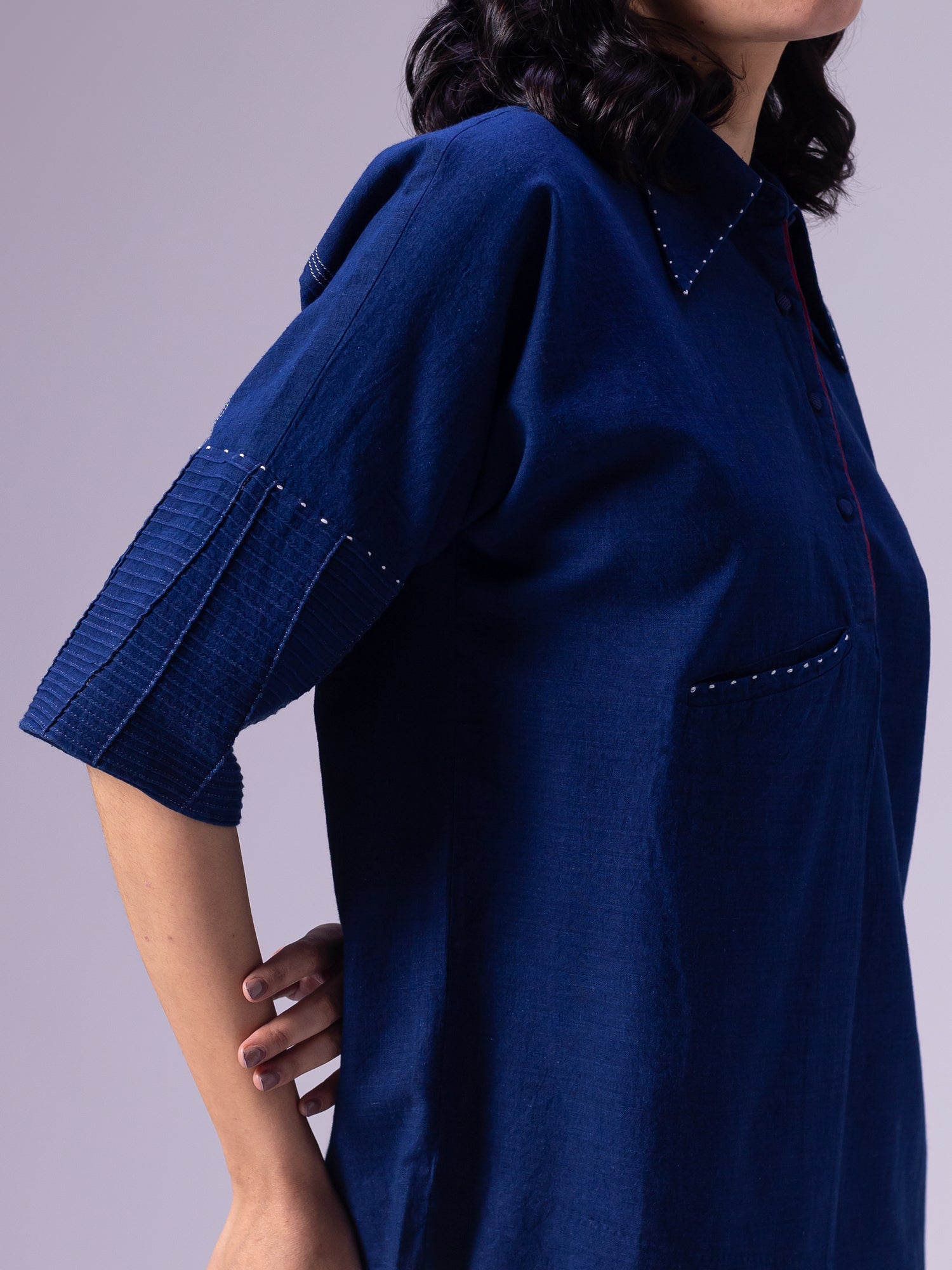 Kheda Indigo Shirt