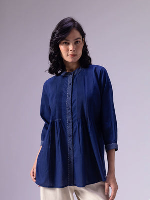 Morbi Indigo Shirt