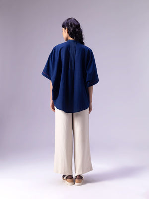 Malia Indigo Top