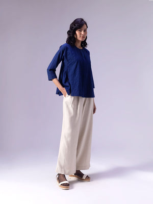 Anjar Indigo Top