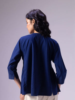 Anjar Indigo Top