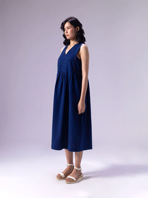 Una Indigo Dress