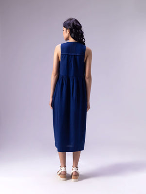 Una Indigo Dress
