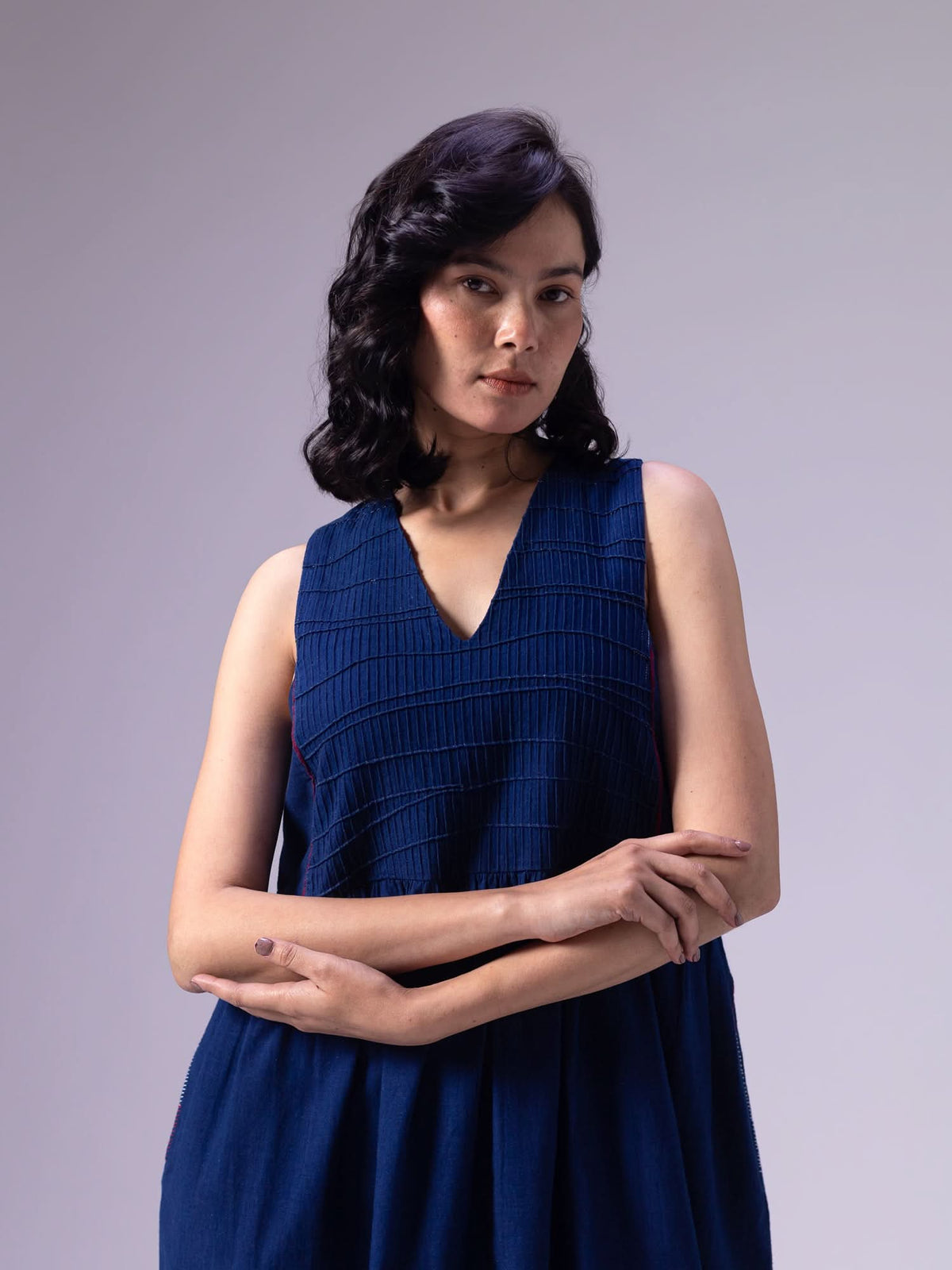 Una Indigo Dress