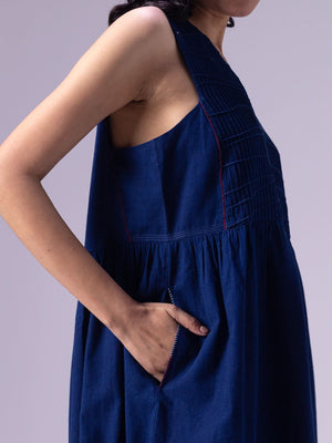 Una Indigo Dress