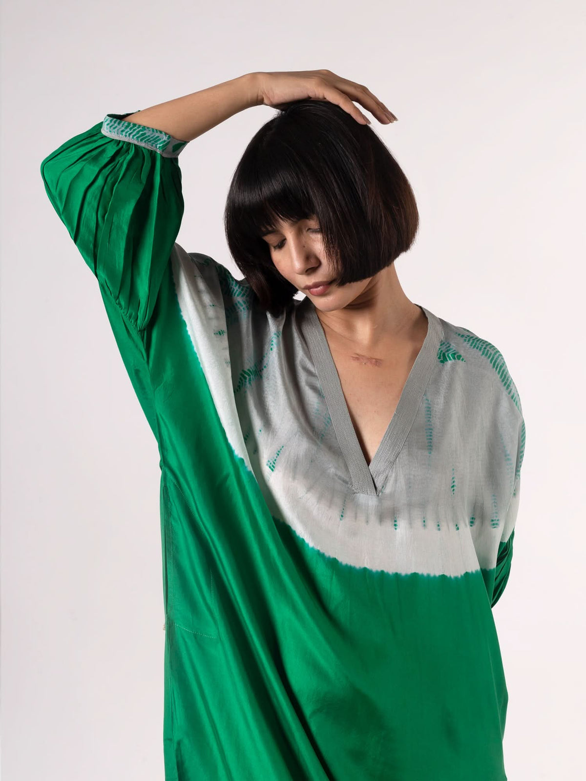 Xenon Green Kaftan