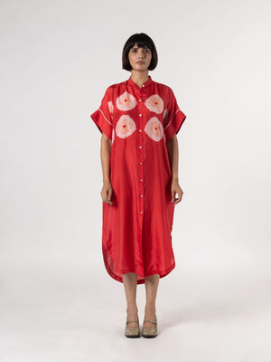 Mercury Red Kaftan