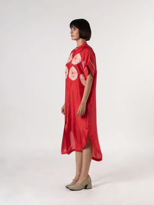 Mercury Red Kaftan