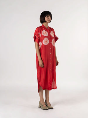 Mercury Red Kaftan