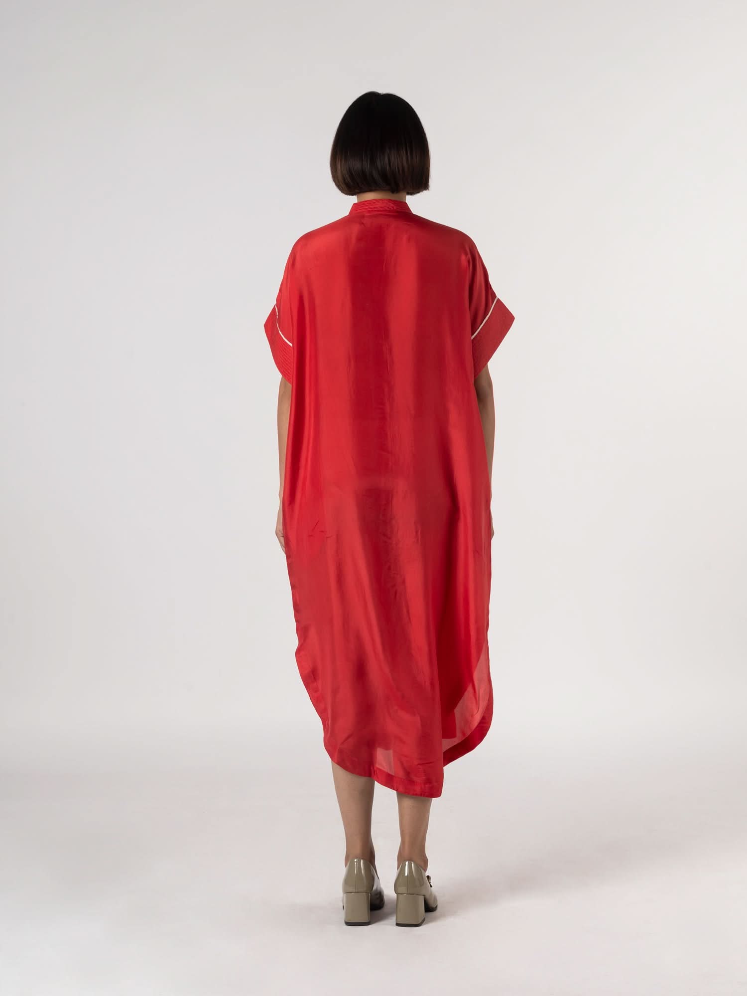 Mercury Red Kaftan