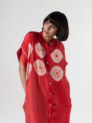 Mercury Red Kaftan