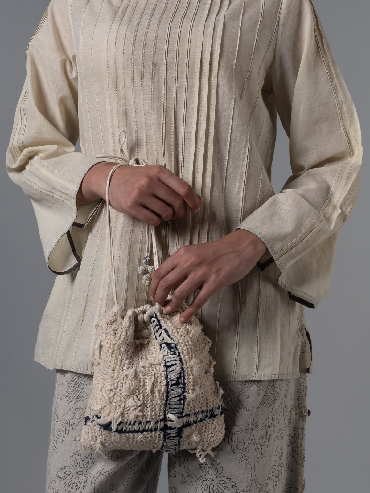 Abida Natural Potli Bag