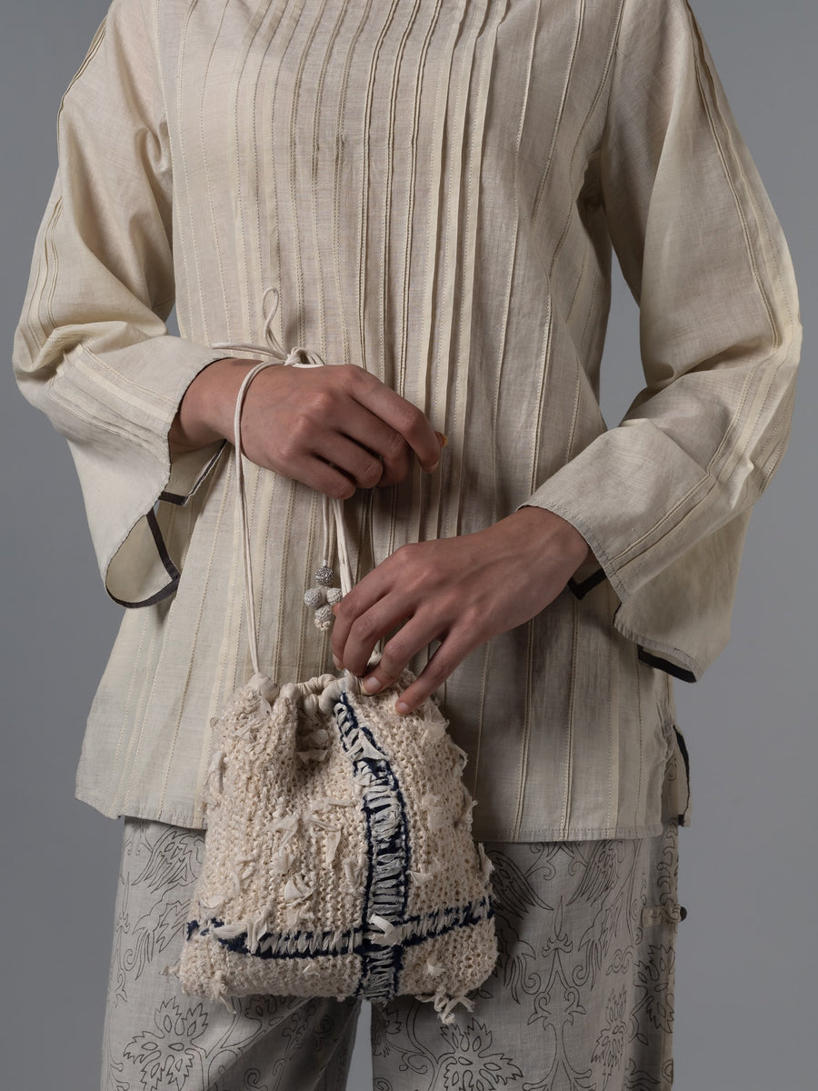 Abida Natural Potli Bag