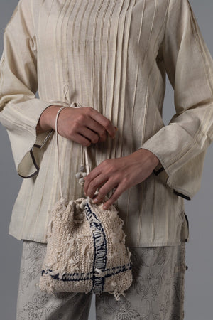 Abida Natural Potli Bag
