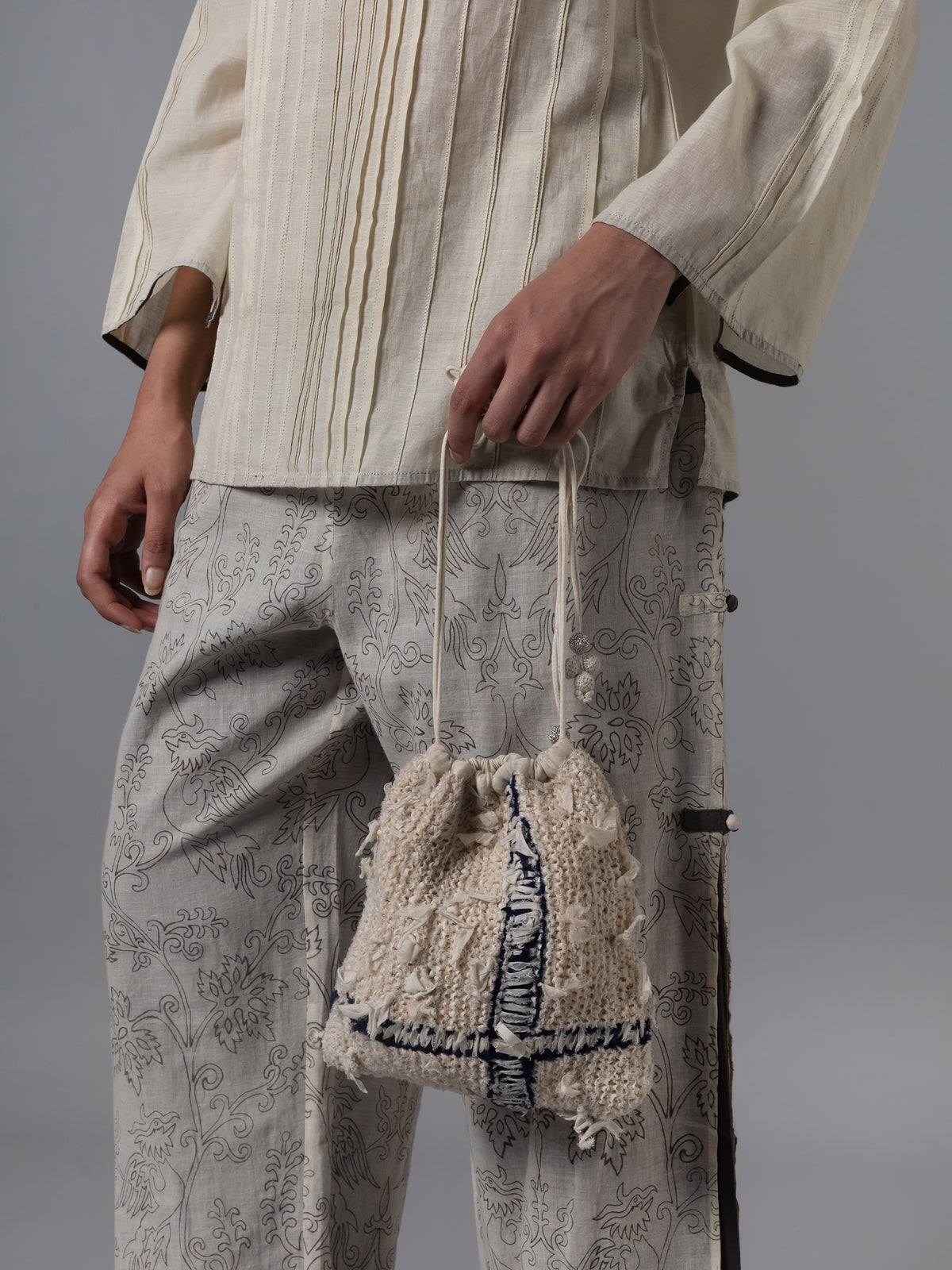 Abida Natural Potli Bag