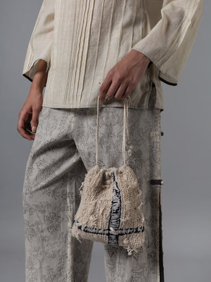 Abida Natural Potli Bag