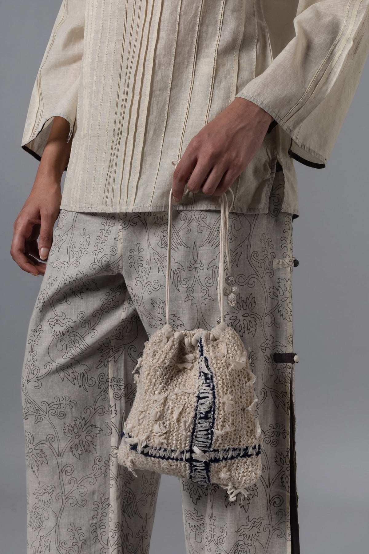 Abida Natural Potli Bag