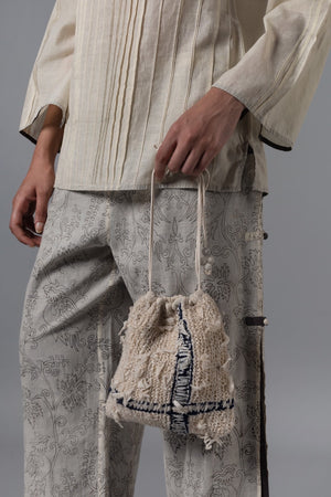 Abida Natural Potli Bag