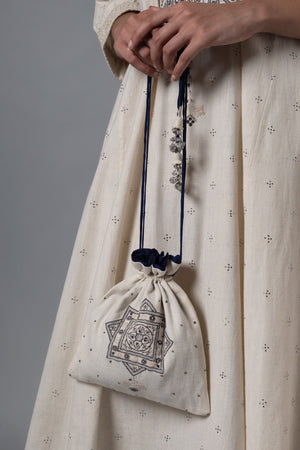 Zareen Natural Potli Bag