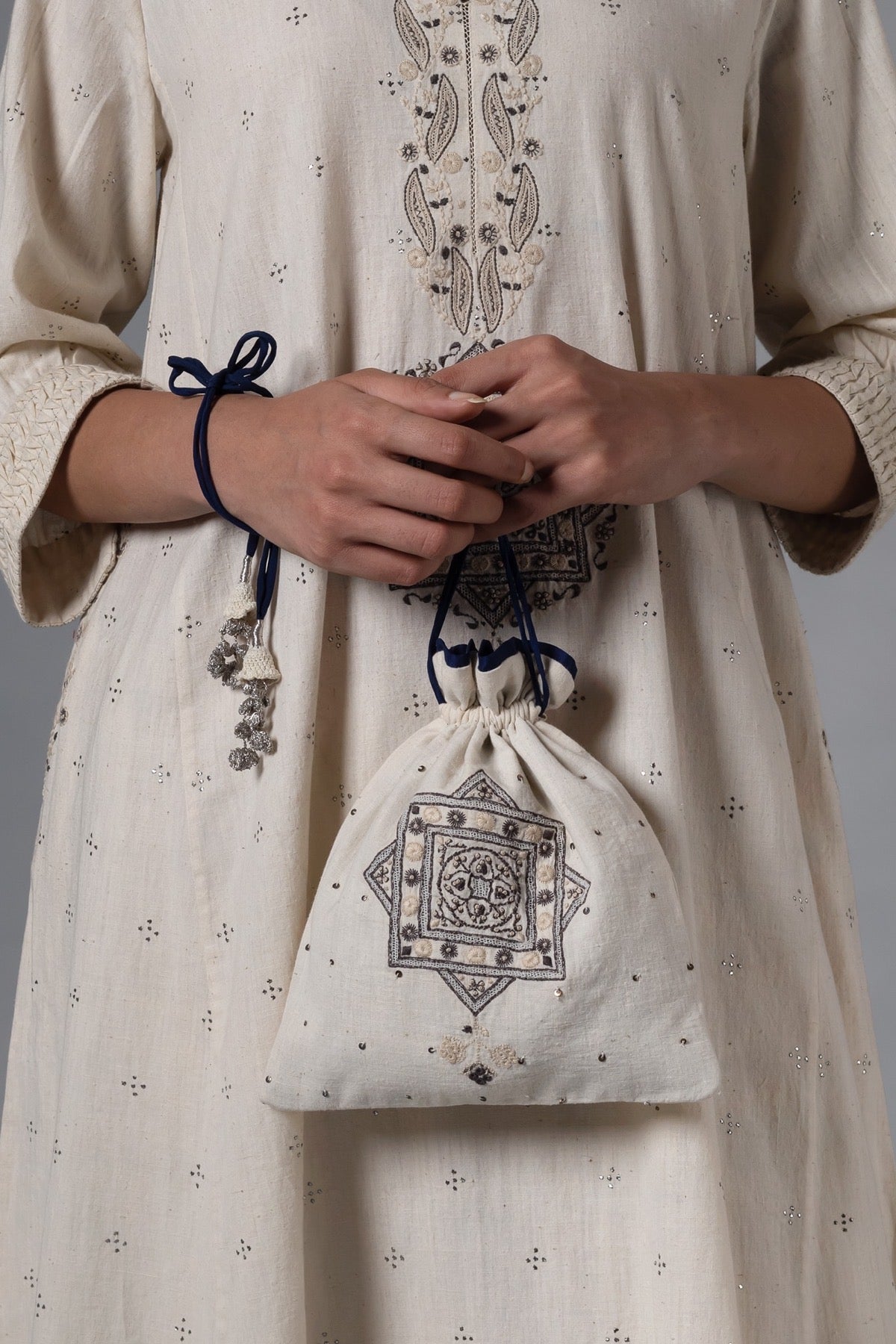 Zareen Natural Potli Bag