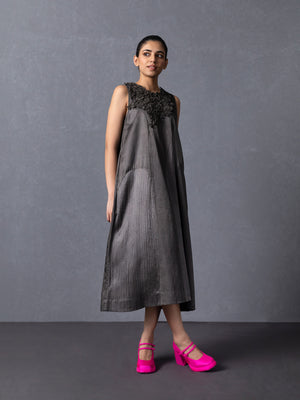 Asaka Dark Grey Dress