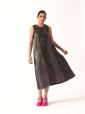 Asaka Dark Grey Dress