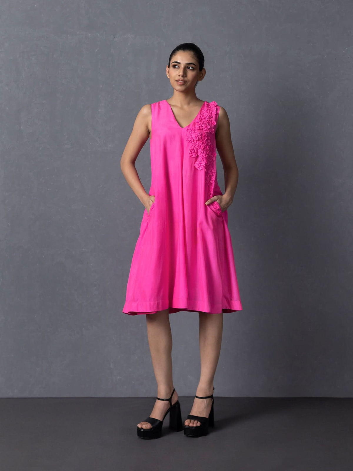 Sakai Hot Pink Dress