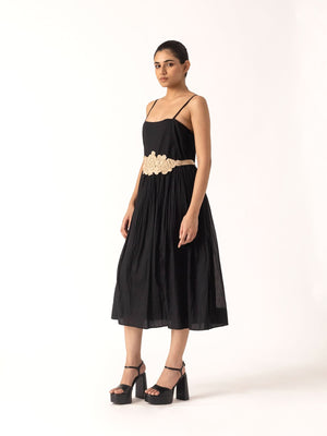 Yoshiko Black Dress
