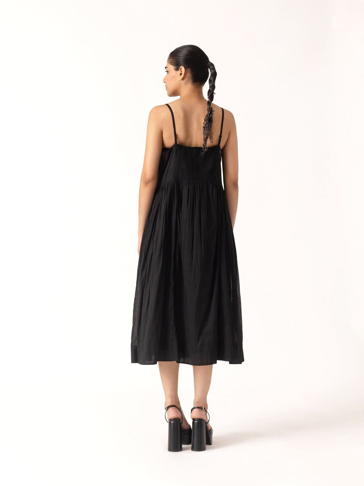 Yoshiko Black Dress