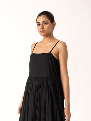 Yoshiko Black Dress