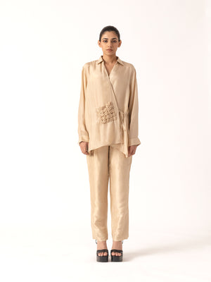 Noda Beige Shirt