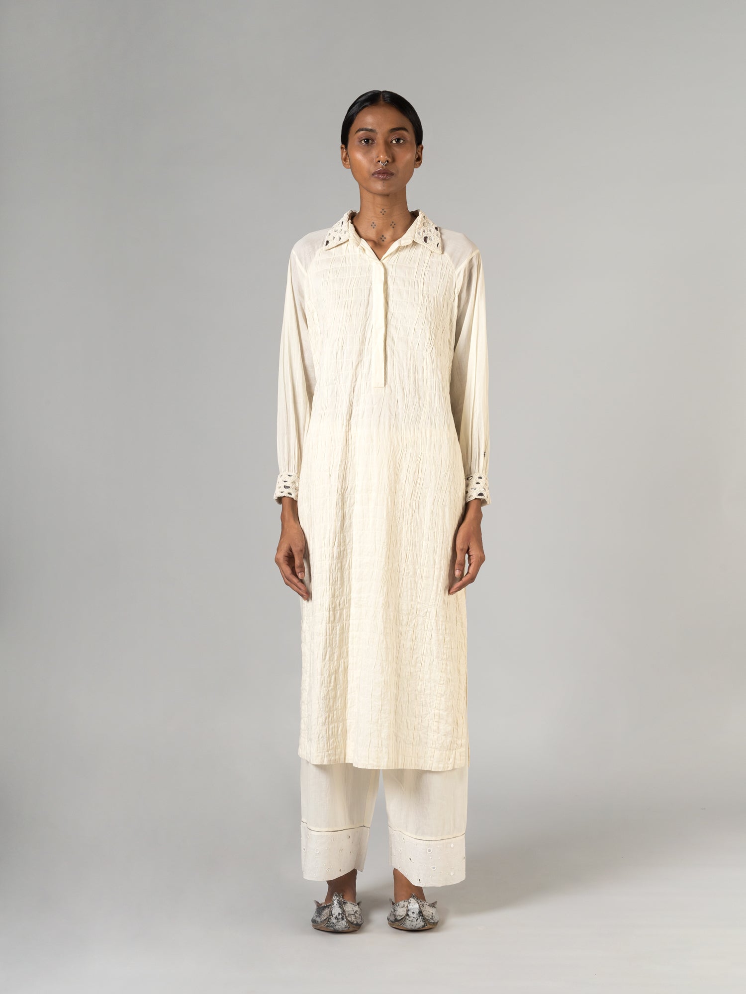 Khanjari Natural Kurta